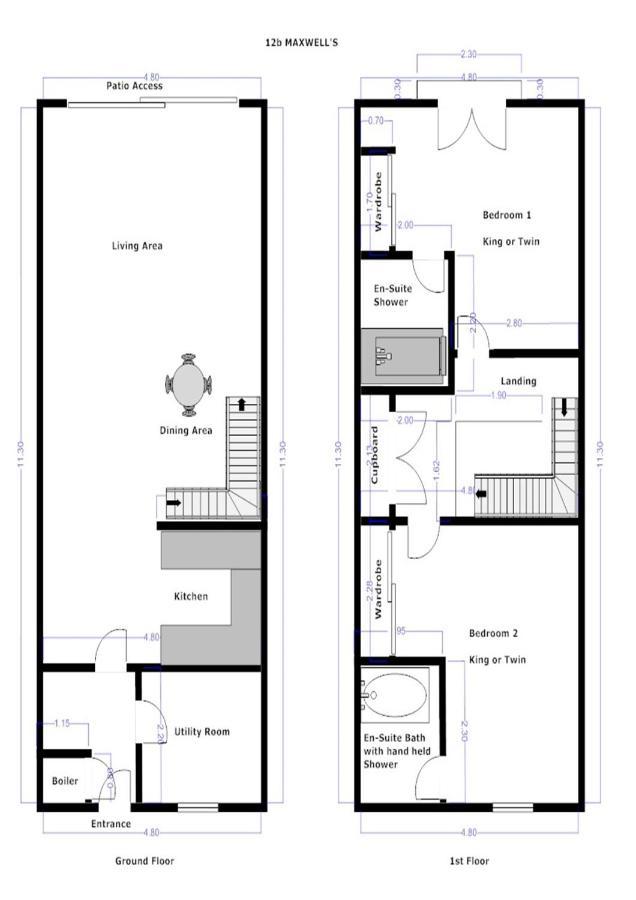 Mains Of Taymouth Country Estate 5* Maxwell Villas Кенмор Екстериор снимка