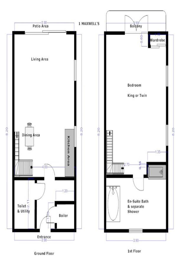 Mains Of Taymouth Country Estate 5* Maxwell Villas Кенмор Екстериор снимка
